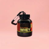 Protein Powder Container Keychain