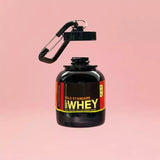 Protein Powder Container Keychain