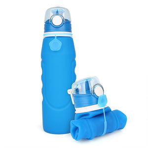 Folding Silicone Water Bottle 750ml