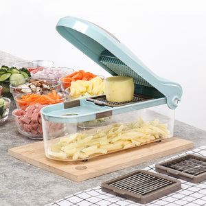 Manual Vegetable Fruit Chopper Slicer