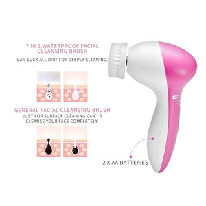 5 in 1 Electric Facial Cleaner